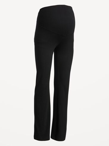 Old Navy Maternity Full Panel Flare Leggings - Black Jack in Saudi Arabia