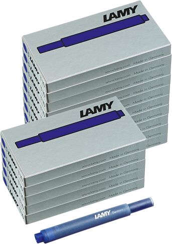 مجموعة Lamy T10 من 4 خراطيش حبر مع إمدادات كبيرة للحبر ، مناسبة لجميع طرز قلم نافورة Lamy ، محتويات 1.25 مل لكل خرطوشة ، 5 قطع لكل حزمة ، لون الحبر الأخضر in Kuwait