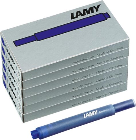 مجموعة Lamy T10 من 4 خراطيش حبر مع إمدادات كبيرة للحبر ، مناسبة لجميع طرز قلم نافورة Lamy ، محتويات 1.25 مل لكل خرطوشة ، 5 قطع لكل حزمة ، لون الحبر الأخضر in Kuwait