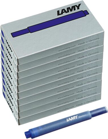 مجموعة Lamy T10 من 4 خراطيش حبر مع إمدادات كبيرة للحبر ، مناسبة لجميع طرز قلم نافورة Lamy ، محتويات 1.25 مل لكل خرطوشة ، 5 قطع لكل حزمة ، لون الحبر الأخضر in Kuwait