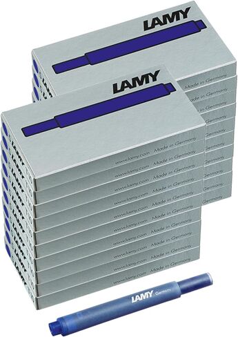 مجموعة Lamy T10 من 4 خراطيش حبر مع إمدادات كبيرة للحبر ، مناسبة لجميع طرز قلم نافورة Lamy ، محتويات 1.25 مل لكل خرطوشة ، 5 قطع لكل حزمة ، لون الحبر الأخضر in Kuwait