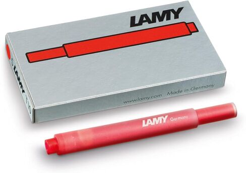 مجموعة Lamy T10 من 4 خراطيش حبر مع إمدادات كبيرة للحبر ، مناسبة لجميع طرز قلم نافورة Lamy ، محتويات 1.25 مل لكل خرطوشة ، 5 قطع لكل حزمة ، لون الحبر الأخضر in Kuwait