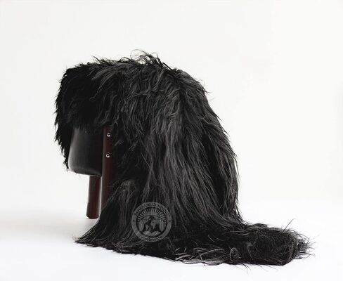 سجادة جلد الغنم من جلد الغنم Sunshine - غطاء كرسي من جلد الغنم الأيسلندي الأصلي 100% وسجاد منطقة لغرفة المعيشة وغرفة النوم وأرضية المكتب والحمام، ديكور ممتاز للحياة الجمالية (أبيض) in Kuwait