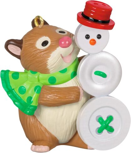 Hallmark Keepsake Christmas Ornament 2025, Cute as a Button, Gifts for Animal Lovers in Saudi Arabia
