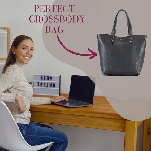 Pursetti Genuine Leather Mini Crossbody Bags for Women-for Everyday, or Travel w/Wristlet Mini in Kuwait