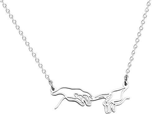 Zhxingjew Creation of Adam Necklace Renaissance Jewelry God Adam Fingers Artwork Jewelry in Saudi Arabia