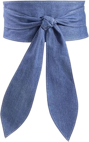 LumiSyne النساء Obi حزام واسع حزام السرج لينة بولي Leather الجلود التعادل التفاف حول حزام خصر معقود حزام مشد حزام لفستان in Saudi Arabia
