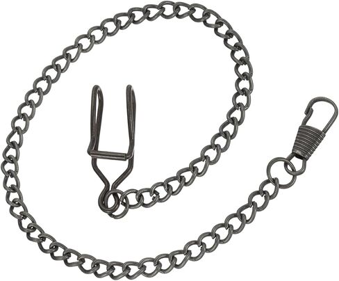 MECCANIXITY Pocket Watch Chain, Alloy Vintage Pocket Watch Chains with Lobster Clasps for Men Vests Suit Formal Clothes in Saudi Arabia