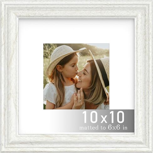 An&He 8x10 Picture Frame, Classic Wooden Style Frame with PS Cover for Home and Office Decor – Black in Saudi Arabia
