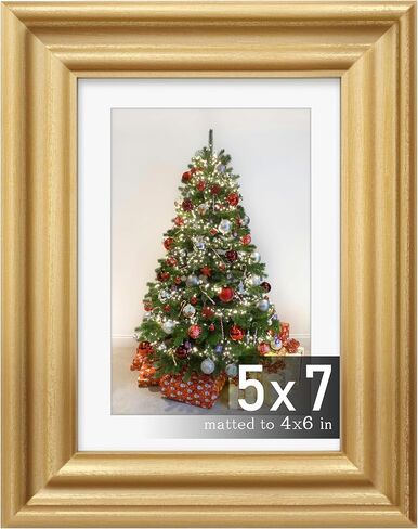An&He 8x10 Picture Frame, Classic Wooden Style Frame with PS Cover for Home and Office Decor – Black in Saudi Arabia