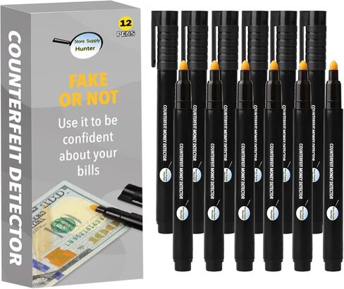 قلم كاشف الأموال المزيفة ، 3 علامة مدقق مدقع مزيفة ، قلم كاشف الفواتير المزيفة ، قلم مدقق أموال موثوق به in Kuwait