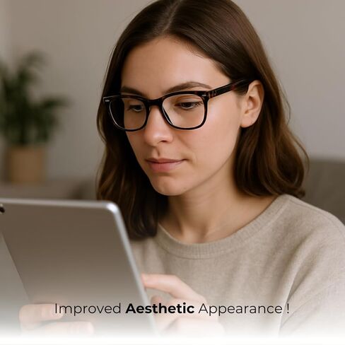 UP EYEWEAR - نظارات قراءة للجنسين تحجب الضوء الأزرق للرجال والنساء | إطار TR90 خفيف الوزن وعدسات CR-39 in Saudi Arabia