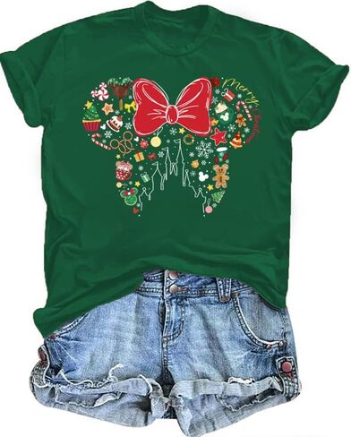 Magical Shirt for Women Magic Kingdom Tshirt Graphic Tee Family Vacation Short Sleeve Tops Summer Casual Tops in Kuwait