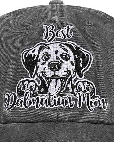 InnoBeta Dalmatian Mom Gifts Hat for Women, Dalmatian Gifts for Christmas, Birthday, Adjustable Embroidered Baseball Cap in Saudi Arabia