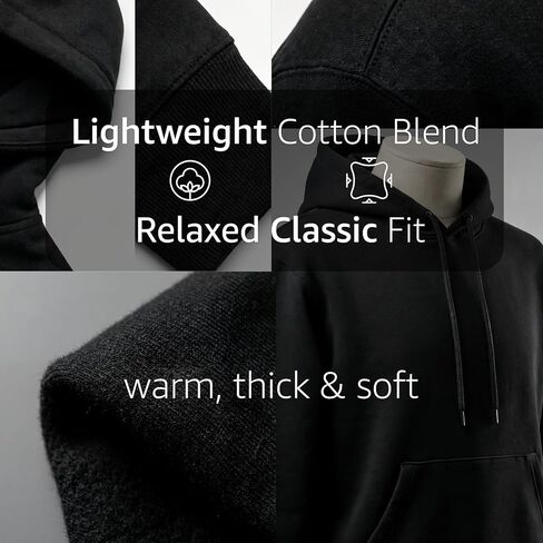 EpiHoodie هوديي مخصص صمم بنفسك - أضف صورة نصية تخصيص الجزء الأمامي والخلفي، هوديي مخصص للرجال والنساء للجنسين كلاسيكي، مزيج من القطن خفيف الوزن وسميك وناعم in Kuwait