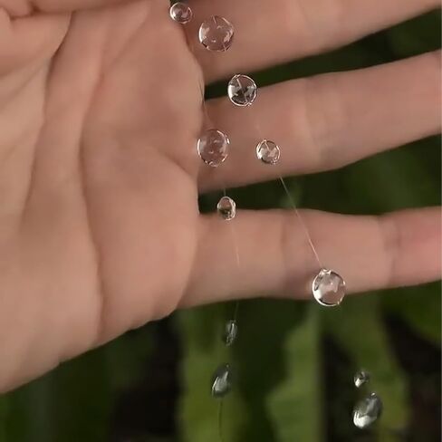 Dew Necklace Earrings Set Long Resin Drop Earrings for Women Unique Fun Jewelry Gifts in Saudi Arabia
