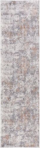 SAFAVIEH Eternal Collection Runner Rug - 2'2" x 8', Grey & Beige, Modern Abstract Design, Non-Shedding & Easy Care, Ideal for High Traffic Areas in Living Room, Bedroom (ETL208F) in Saudi Arabia