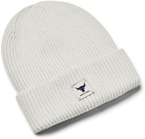 UA Project Rock Beanie (Training/Men), Silt / Silt (273), One Size in Saudi Arabia