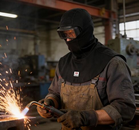 FAFUBOTIF FR بالاكلافا 10 أوقية قناع الوجه المقاوم للهب بتصنيف CAT1 - مقاس واحد in Kuwait