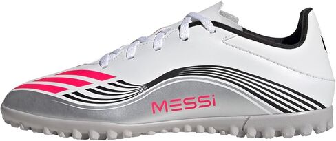 Adidas للجنسين-كبار الفولت F50 ميسي نادي العشب حذاء رياضة in Kuwait