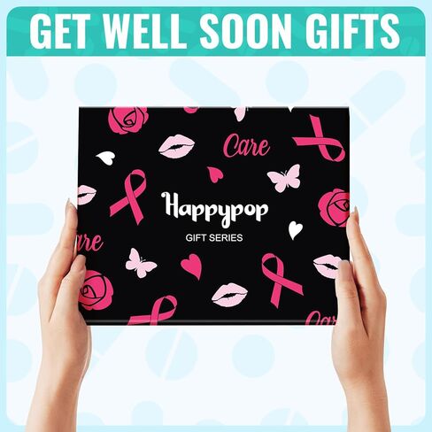 HAPPYPOP Breast Cancer Socks - Woman Survivor Gifts for Breast Cancer Awareness, Chemo Patient Gift in Saudi Arabia