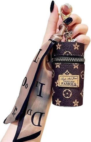 Cute Keychain For Women Chapstick Holder Key Chain Wallet Organizer, Handbags Pendant, Birthday Christmas Gifts in Saudi Arabia