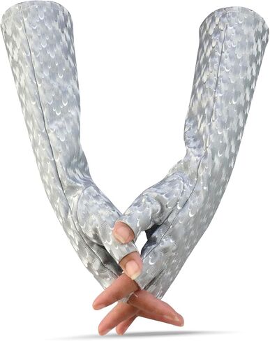 Long Keeper PU Leather Arm Long Fingerless Gloves for Women Snakeskin Dress Up Half Finger Gloves for Halloween Party Cosplay in Saudi Arabia