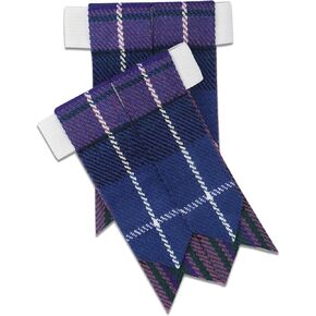 McWilliams Kilt Flashes for Men – Highland Tartan Kilt Hose, Sock Flashes with Buckle Adjusters in Kuwait