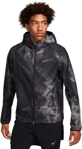 Nike Men's Storm-FIT Run Division Running Jacket, Black, LARGE-TALL in Saudi Arabia
