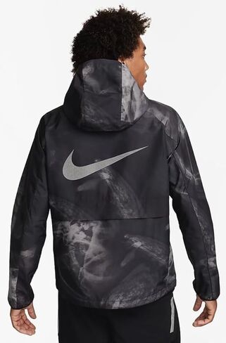 Nike Men's Storm-FIT Run Division Running Jacket, Black, LARGE-TALL in Saudi Arabia