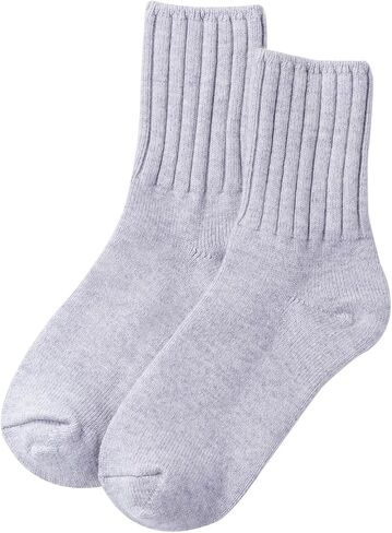 MELUSA Cashmere Wool Camp Socks for Women, Super Warm Cozy Winter Gift Crew Socks in Saudi Arabia