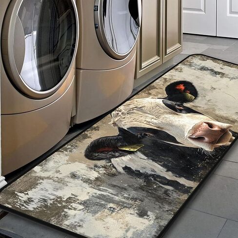 Skull Kitchen Room Mat, Kitchen Area Rug 20''x59'' Laundry Room Rug Runner, Floor Matfor Bathroom, and Mudroom in Saudi Arabia