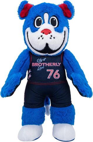 Bleacher Creatures Philadelphia 76ers Franklin 10" NBA Mascot Plush Figure(Blue Uniform) - A Mascot for Play or Display in Kuwait