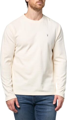 Allsaints Mens Rowe Ls Crew in Saudi Arabia