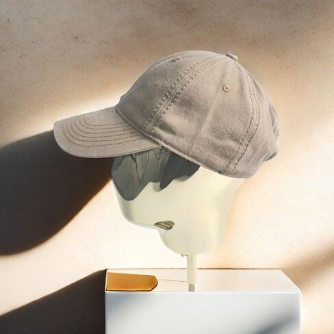 Vintage Washed Distressed Baseball Cap – Unique Retro Style with Personalized Charm, Perfect for Any Outfit 10 Khaki in Saudi Arabia