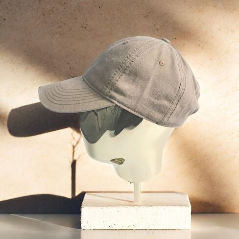 Vintage Washed Distressed Baseball Cap – Unique Retro Style with Personalized Charm, Perfect for Any Outfit 10 Khaki in Saudi Arabia