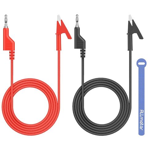 Automotive Wire Piercing Probe Kit 4mm Banana Extended Test Cable Premium Copper Test Leads with Spring-Loaded Tips for Electrical Diagnostics in Kuwait