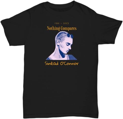 تي شيرت Vintage Sinéad O'Connor اقتباس RIP قميص Sinead O'Connor، لا شيء يقارن، تي شيرت هدايا تحية المغني الأسطوري في الثمانينيات in Saudi Arabia