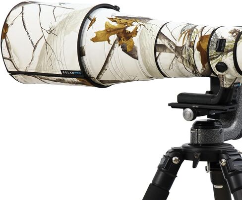 ROLANPRO Waterproof Lens Camouflage Coat for Nikon AFS 500mm F4E FL ED VR Rain Cover Lens Protective Sleeve Case-#9d Grass Waterproof in Saudi Arabia