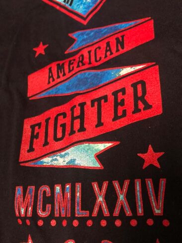 American Fighter Men's T-Shirt Lander Crew Neck Black in Saudi Arabia