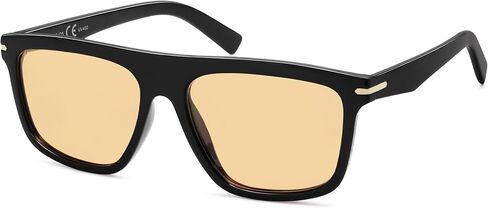 SOJOS Polarized Square Sunglasses TR90 Lightweight Unisex Women Men, Trendy Classic Design UV Protection in Saudi Arabia