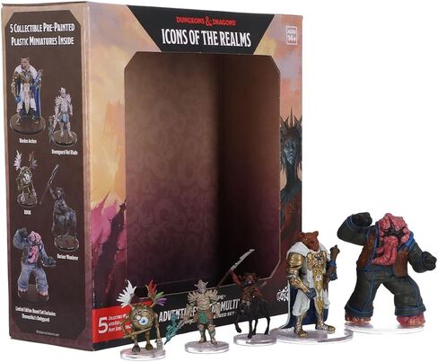 أيقونات Wizkids D&D من العوالم: Planescape: Adventures in the Multiverse - Minister Ministures Set Minis | شخصيات مطلية in Saudi Arabia