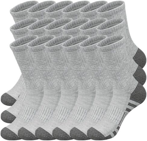 18 Pairs of Men's Low-cut Comfort Socks - Breathable Ribbed Design, Elastic and Secure Fit, An Everyday Essential.US 6-10 in Saudi Arabia