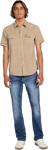 GUESS Mens Short Sleeve Nottingham Western Shirt in Saudi Arabia