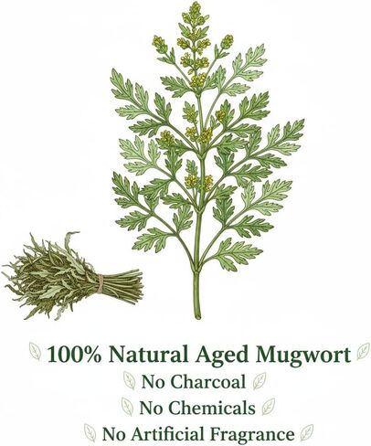 أعواد بخور Seedlink White Sage (5 جرام، حوالي 20 عصي) لتنظيف الطاقة السلبية | بخور العلاج العطري النقي والطبيعي للتأمل واليوجا والتنقية الروحية (20) in Kuwait