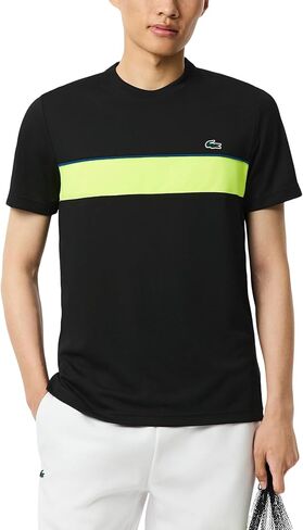 Lacoste Mens Short Sleeve Ultra Dry Pique Tech Capsule T-Shirt in Saudi Arabia
