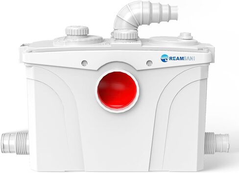 Macerator Pump for Macecrating Toilet Upflush Waste Water Marine Toilet Disposal Laundry Shower Sink Sewerage Sump Pump for Basemnet Room Toilet in Saudi Arabia