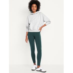 Old Navy High-Waisted Jersey Fashion Layering Leggings - Glorious Pine in Kuwait