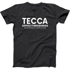 Donkey Tees TECCA Office Furnishings - The Chair Company Comedy Office Humor - Unisex Tee in Kuwait