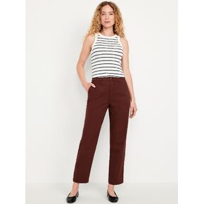 Old Navy High-Waisted OGC Chino Tapered Straight Pants - Mountain Wood in Kuwait